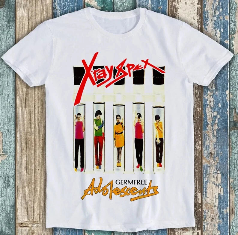 Germfree Adolescents X ray Spex Rock Music Best Seller Gift Tee T Shirt M1649