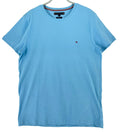 Tommy Hilfiger Mens Crew Neck Extra Slim Fit T-Shirt Size L Blue