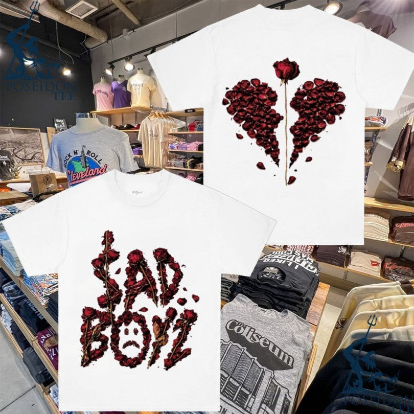 Sad Boyz Roses Petals T-shirt