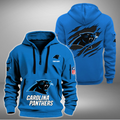 Personalize Carolina Football Team Quarter Zip Hoodie