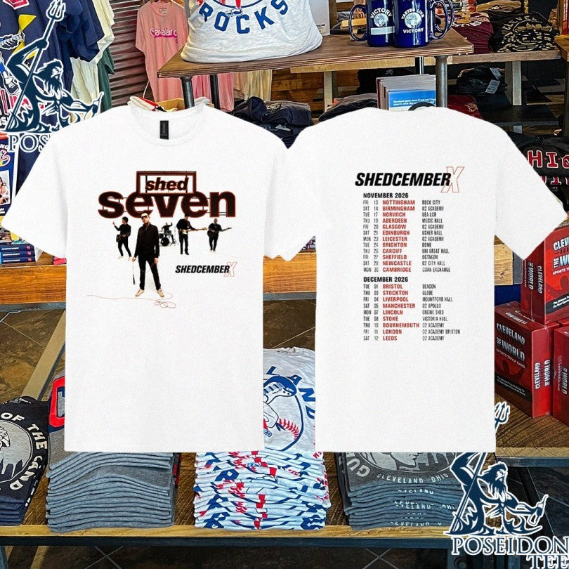 Shed Seven December X Tour T-shirt