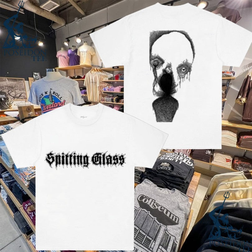 Spitting Glass 1hp Artwork T-shirt