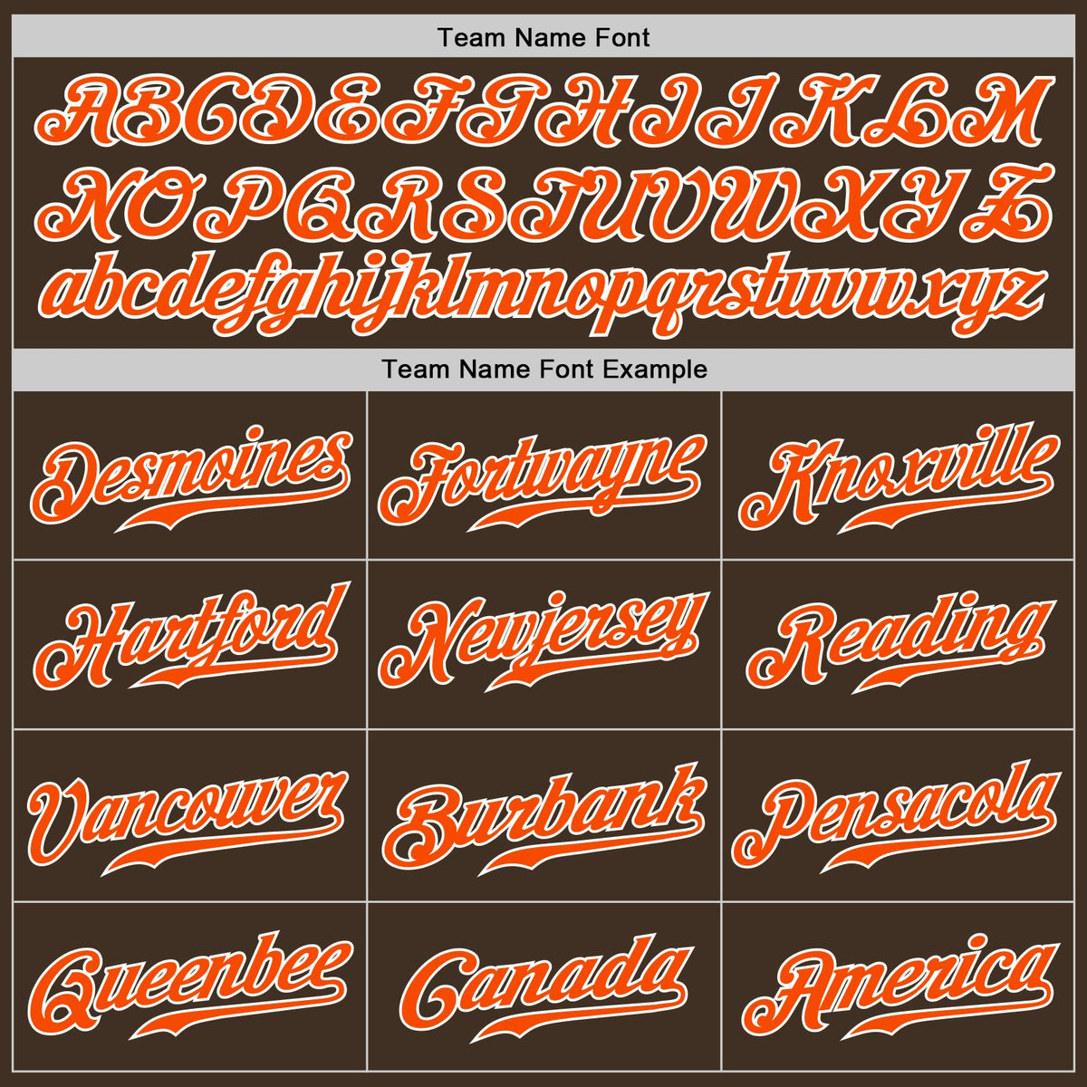 Custom Brown Orange-Gray Authentic Split Fashion Baseball Jersey