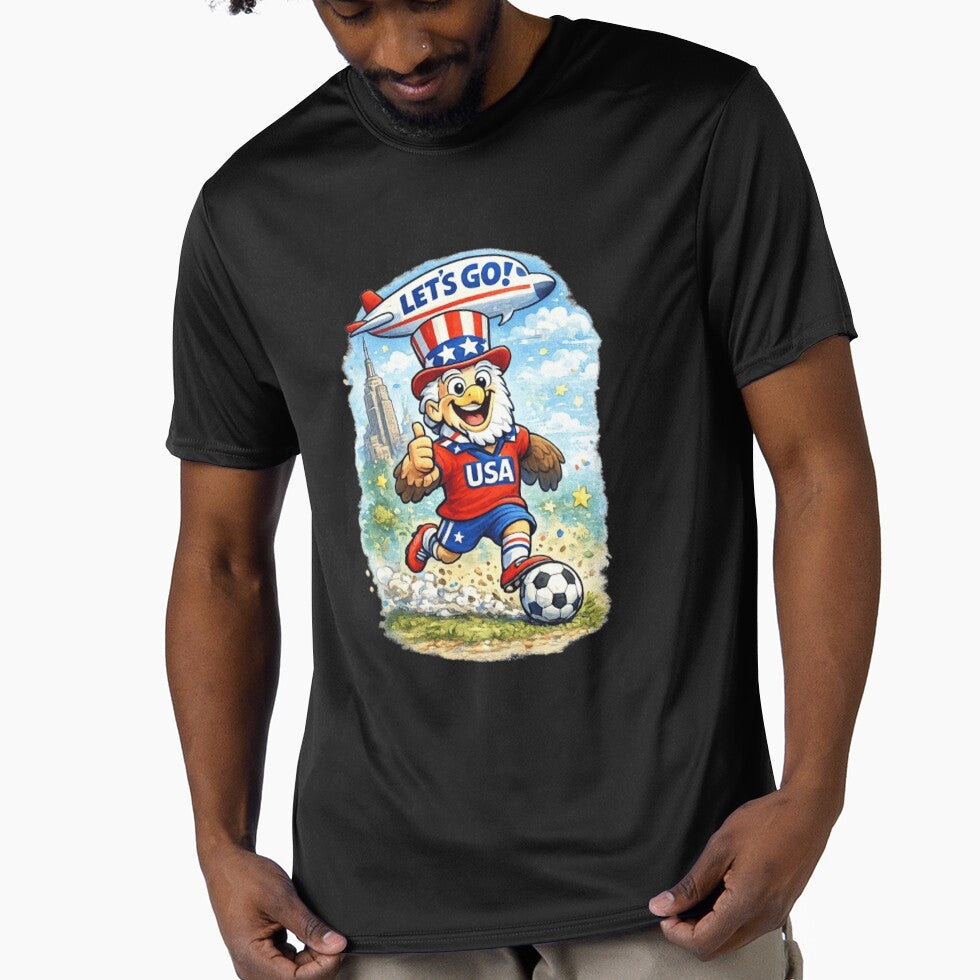 USA 2026 Soccer Eagle Mascot by Pixanova