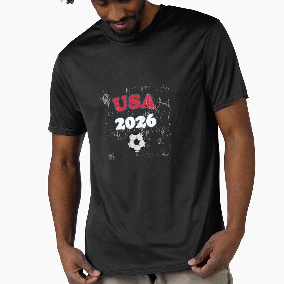 Retro USA 2026 Soccer Fan Tee by Hook & Header Co.