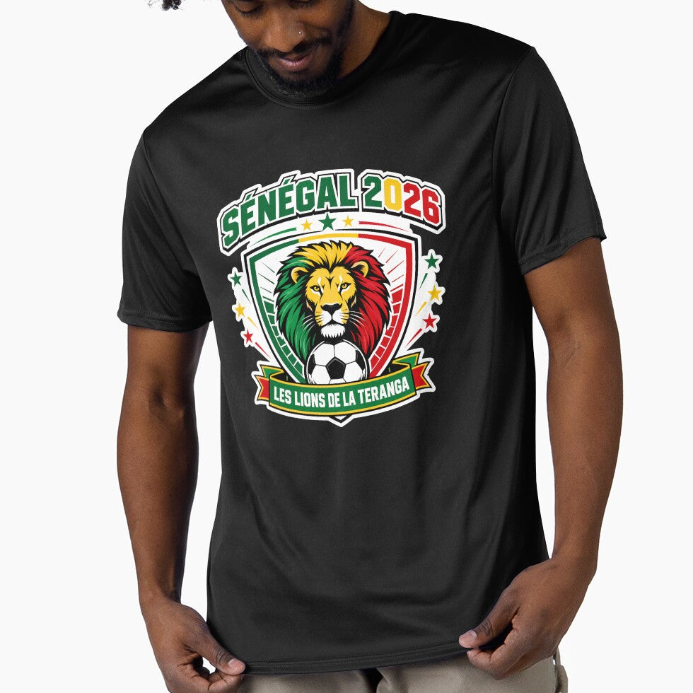 Senegal 2026 Teranga Lions Football Crest by RedCircleArt