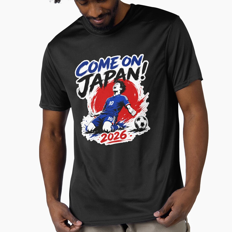Japan 2026 Samurai Blue Football by RedCircleArt