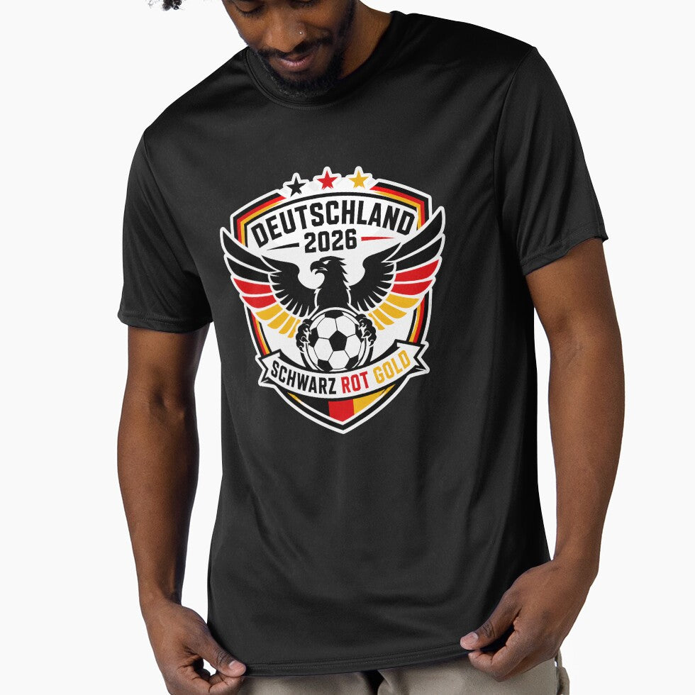 Germany 2026 Eagle Football Crest by RedCircleArt