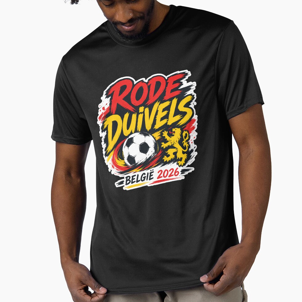 Belgium 2026 Red Devils Football by RedCircleArt