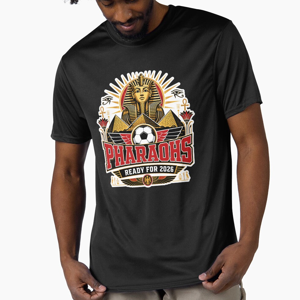 Egypt 2026 Pharaohs Football Crest by RedCircleArt