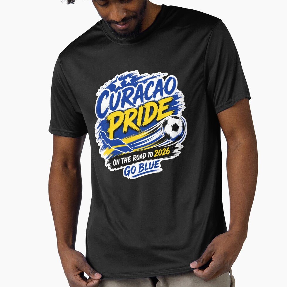 Curacao 2026 Football Pride Design by RedCircleArt