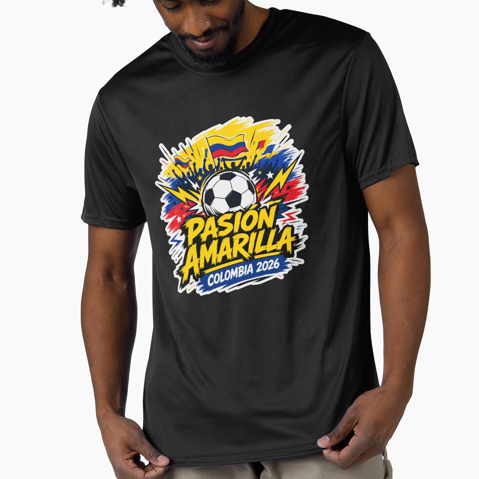 Colombia 2026 Pasion Amarilla Football by RedCircleArt