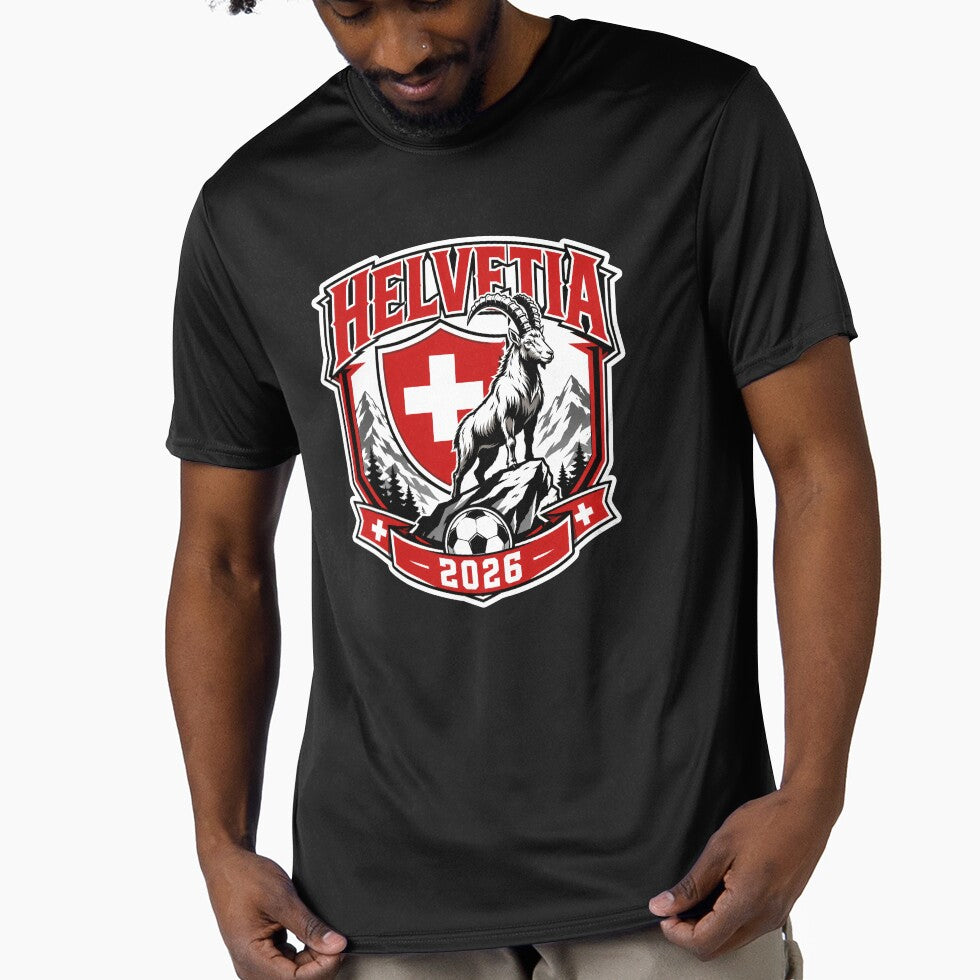 Switzerland 2026 Alpine Football Crest by RedCircleArt