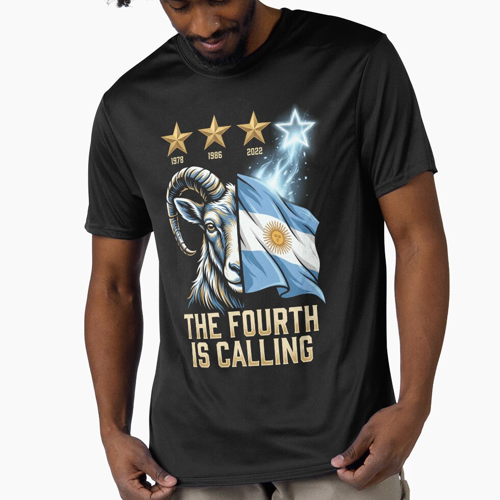 The Fourth Is Calling Argentina Fan Shirt by VizoArt-Studio