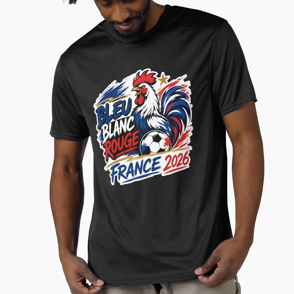 France 2026 Rooster Football Design by RedCircleArt