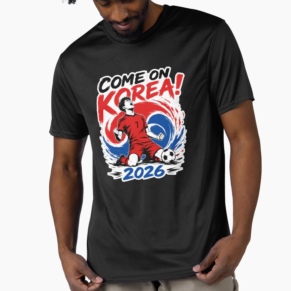 Korea 2026 Football Fan Design by RedCircleArt