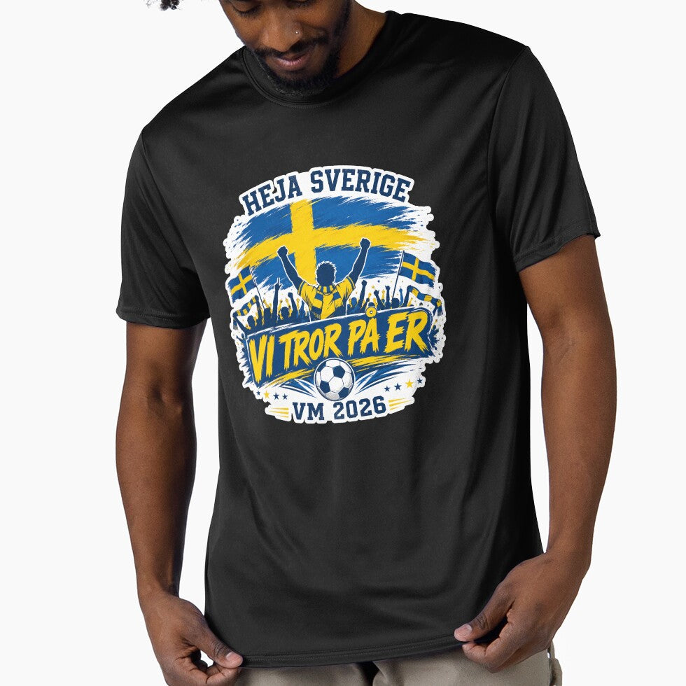 Sweden 2026 Football Supporter Pride by RedCircleArt