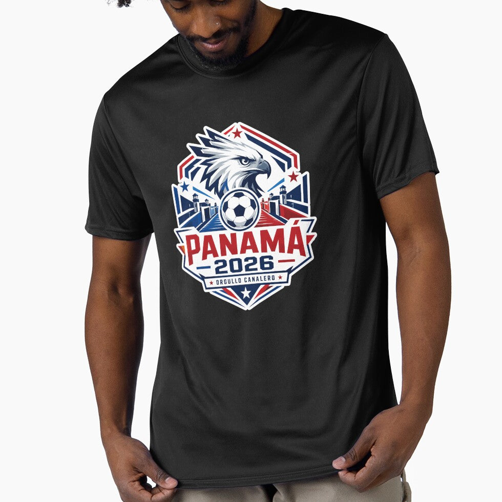 Panama 2026 Football Eagle Crest by RedCircleArt