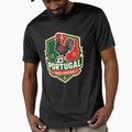 Portugal 2026 Rooster Football Crest by RedCircleArt