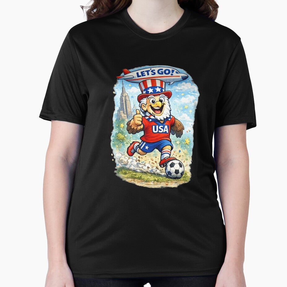 USA 2026 Soccer Eagle Mascot by Pixanova