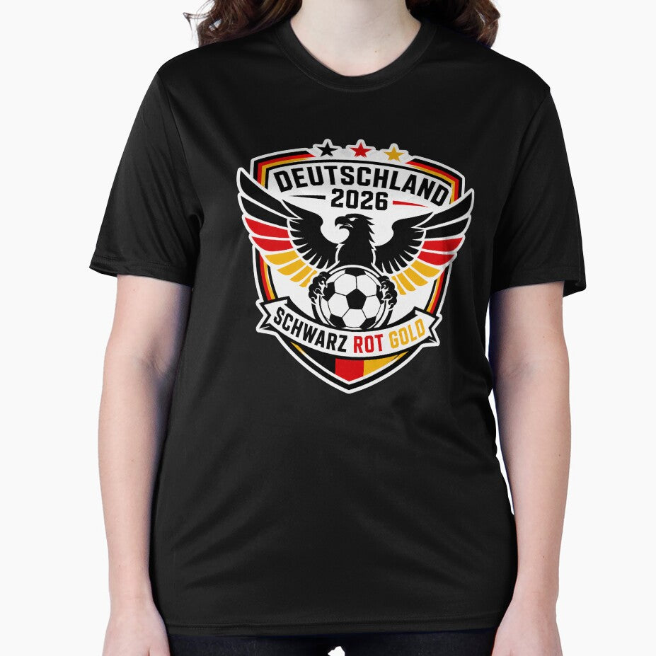 Germany 2026 Eagle Football Crest by RedCircleArt