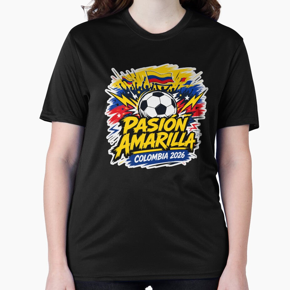 Colombia 2026 Pasion Amarilla Football by RedCircleArt