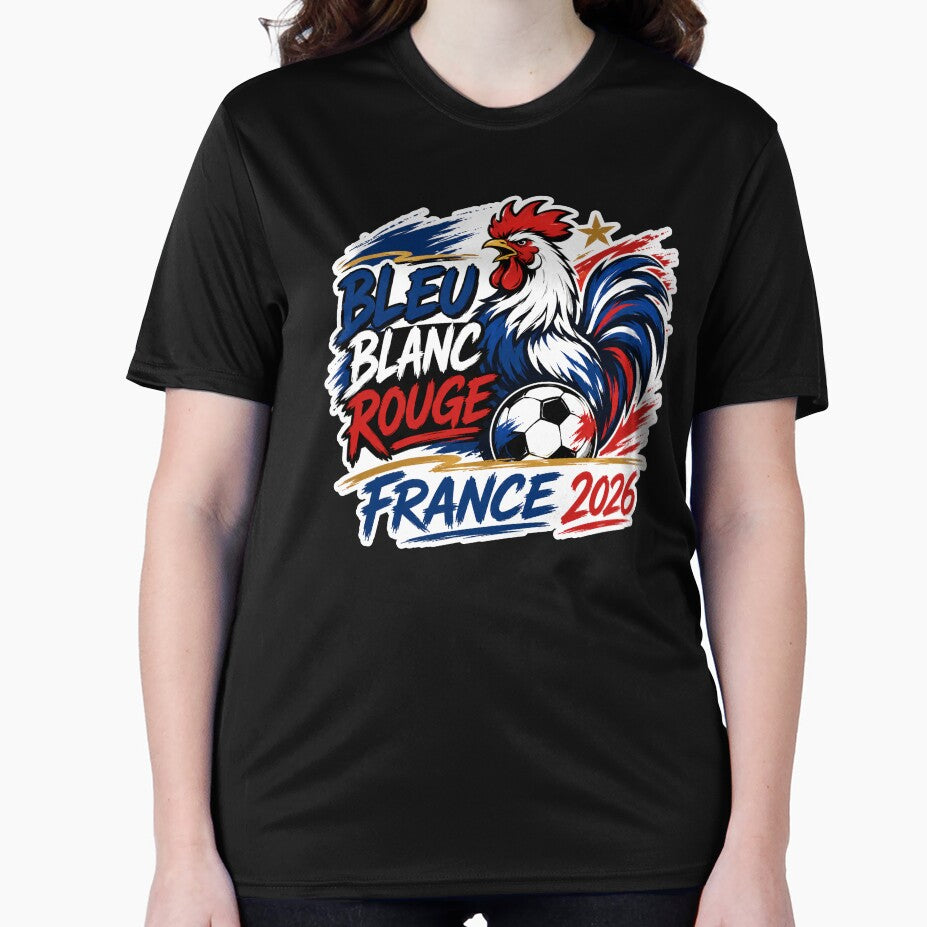 France 2026 Rooster Football Design by RedCircleArt