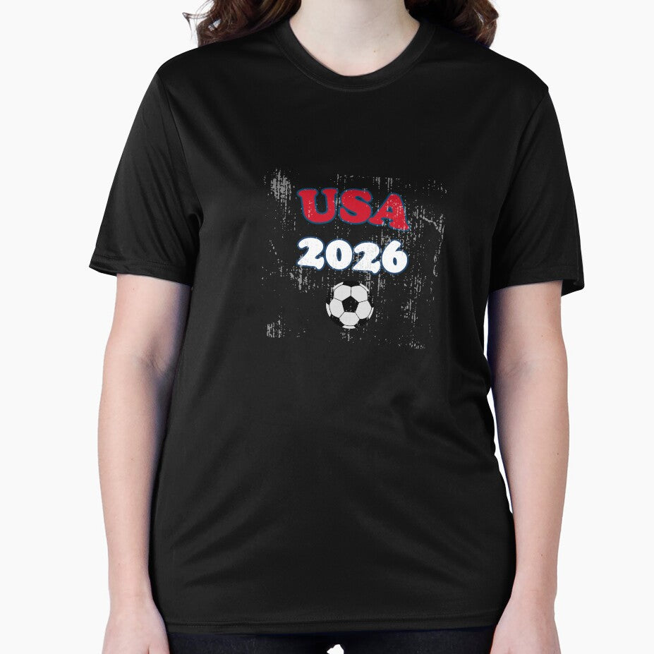 Retro USA 2026 Soccer Fan Tee by Hook & Header Co.