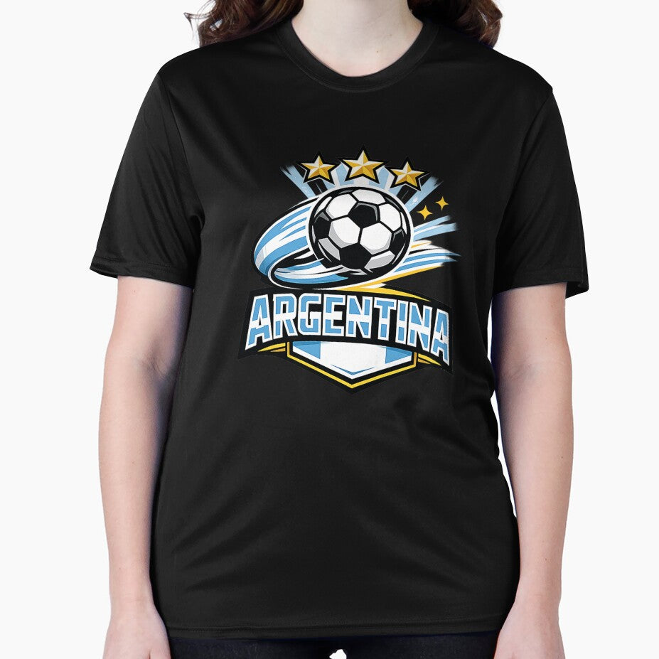 Argentina Soccer Three Stars World Cup 2026 Fan by CherryStarMX