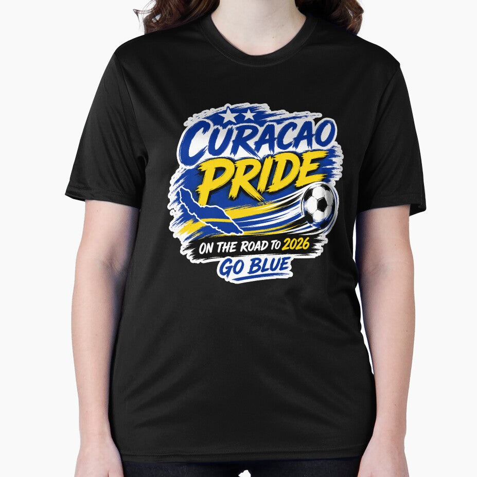 Curacao 2026 Football Pride Design by RedCircleArt