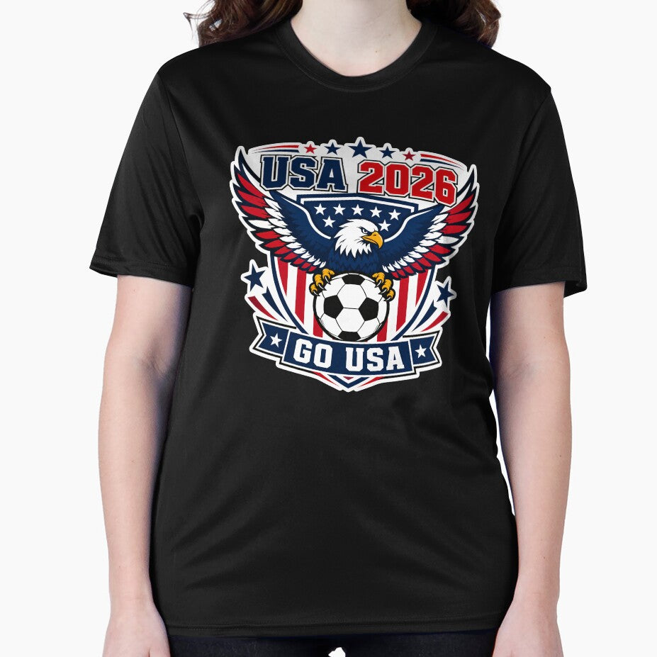 USA 2026 Eagle Soccer Crest by RedCircleArt