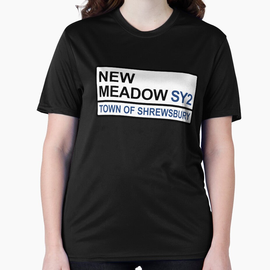 Shrewsbury Town New Meadow Iconic Street Sign by DelfDesign