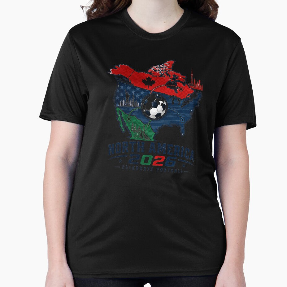 United by Football 2026 North America Soccer Design by emaga