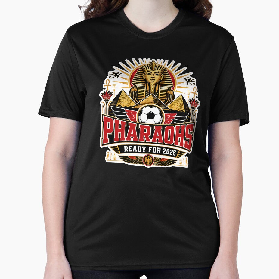 Egypt 2026 Pharaohs Football Crest by RedCircleArt