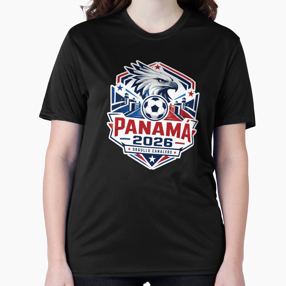 Panama 2026 Football Eagle Crest by RedCircleArt