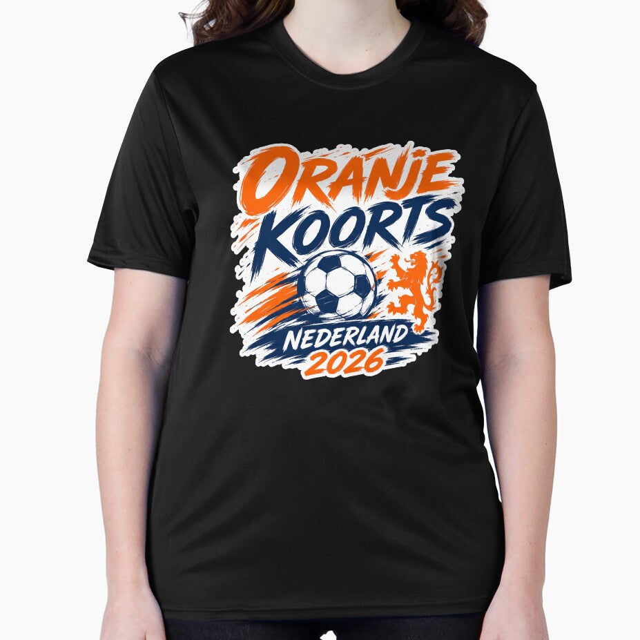 Netherlands 2026 Orange Football Pride by RedCircleArt