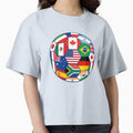 Soccer Ball World Flags — World Cup 2026 United Nations Football by David Mateo ArtWorks