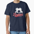 Retro England Football Skyline Soccer Fan Graphic by Imaginationbeyond