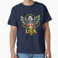 US Soccer 2026 Patriotic American Eagle Bold Sports Art USA 2026 by Lozarux