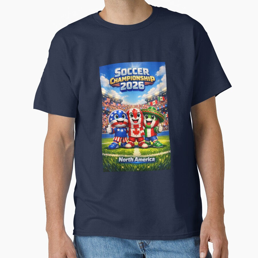 Soccer Championship 2026 – North America Unity Design by AleksKos