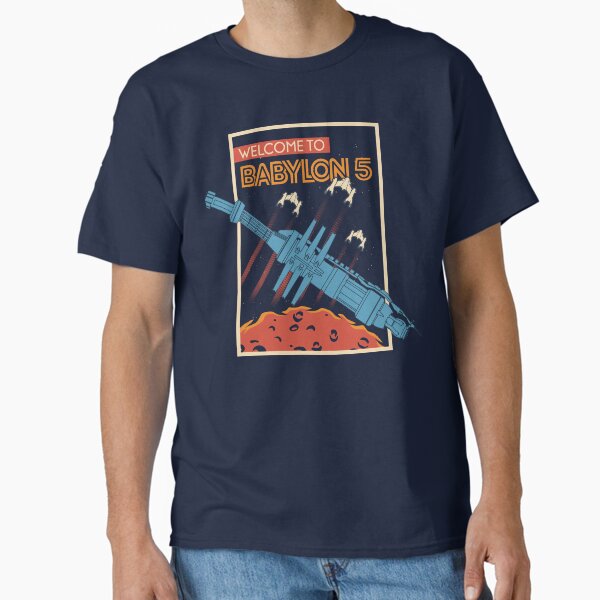 Babylon 5, Vintage Space, Welcome Classic T-Shirt