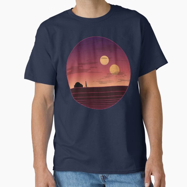 The Binary Sunset Classic T-Shirt