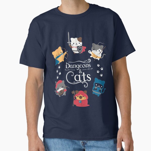 Dungeons and Cats Classic T-Shirt