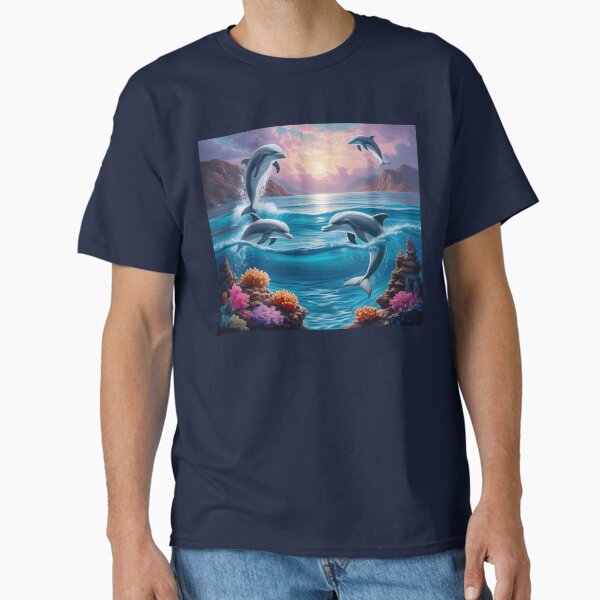 Jumping Dolphin Symphony  Classic T-Shirt