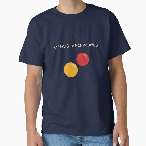 Venus And Mars - Minimalist Album Cover Classic T-Shirt