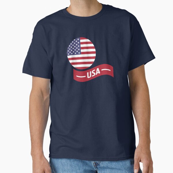 USA Flag Classic T-Shirt