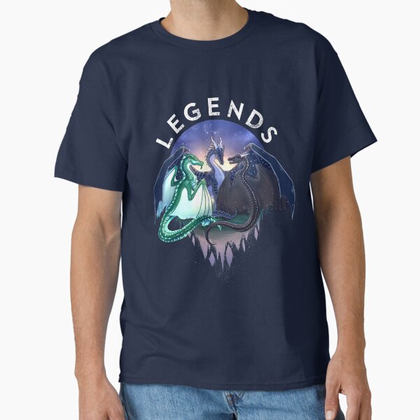 Wings of Fire - Legends - Fathom, Darkstalker, Clearsight Classic T-Shirt
