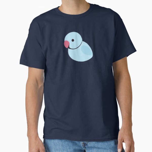 Blue Indian Ringneck parakeet male Classic T-Shirt