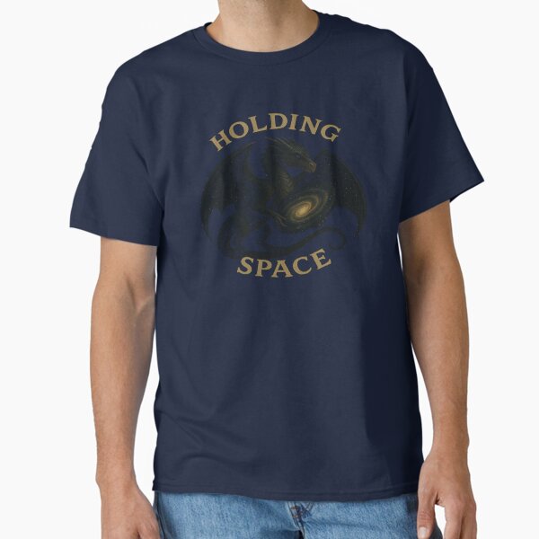 Holding Space Dragon – Galactic Protector Classic T-Shirt