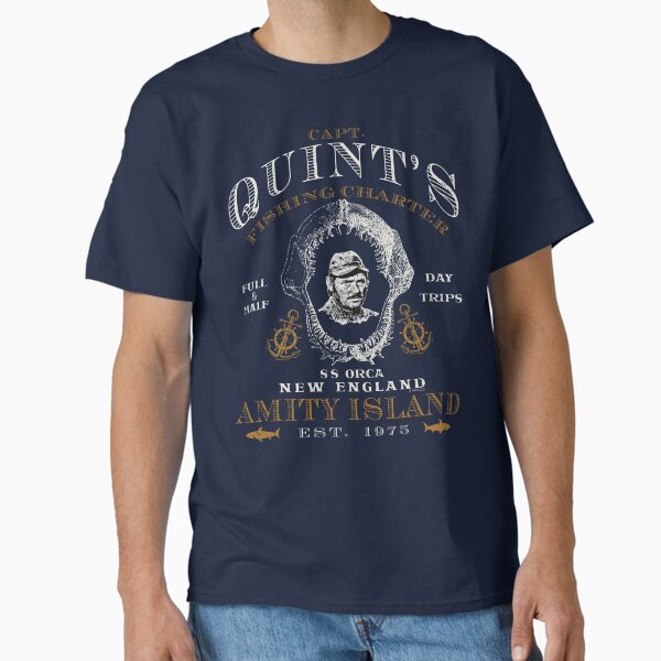 Captain Quint's Jaw Skull (Universal © UCS LLC) Classic T-Shirt